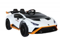 Электрический спортивный автомобиль для детей Lamborghini STO DRIFT White