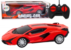 Toy Car Remote Controlled Sports Car RC 1:22 Red