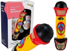 Yellow- Black Karaoke Microphone Recording Songs