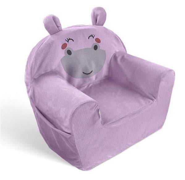 Albero Mio Animals Hippo A001 Krēsls-spilvens