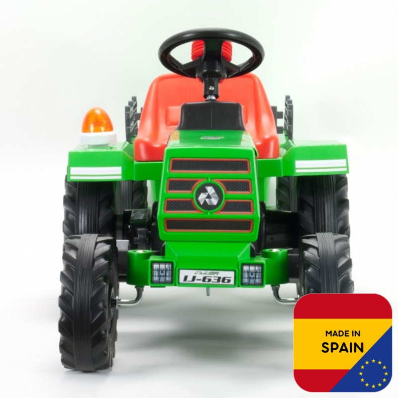 Bērnu elektriskais traktors INJUSA Basic Green