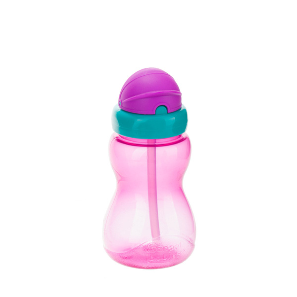 Canpol Babies Bidon Sportowy Ze Składaną Rurką (Mały) 270ml 56/109_pin Pink