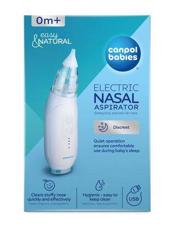 Canpol Babies Easy Natural Elektryczny Aspirator Do Nosa Easy Natural 9/319