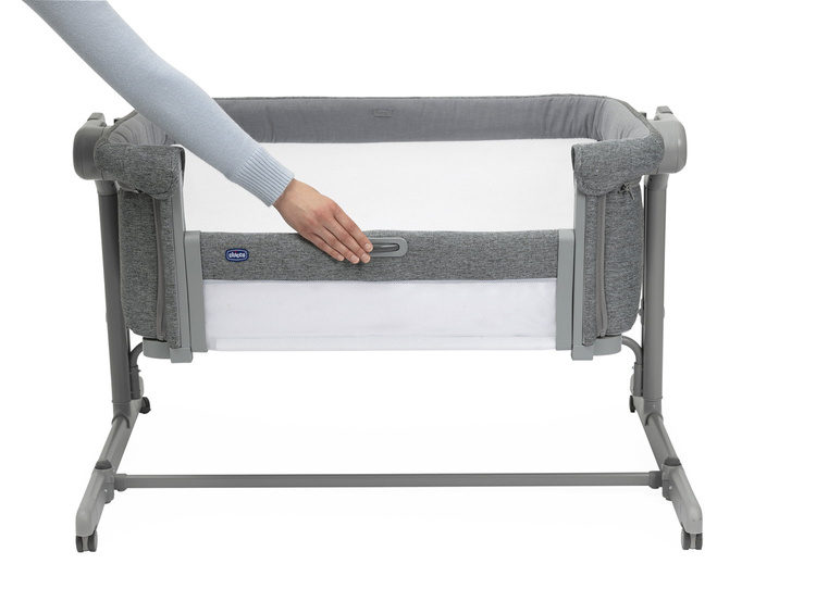 Chicco Next2Me Magic Evo Łóżeczko Dostawne Co-Sleeping Dark Grey