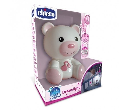 Chicco Pink nakts lampa