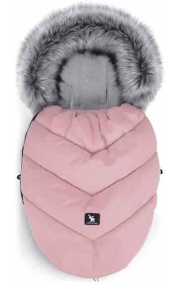 Cottonmoose Śpiworek Mini Moose Yukon Pink