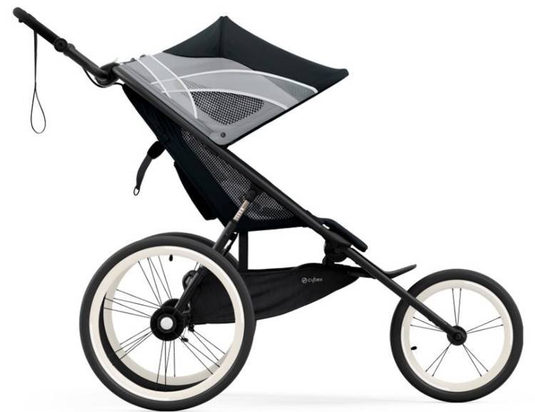 Cybex Avi Sport Collection All Black Sporta Ratiņi