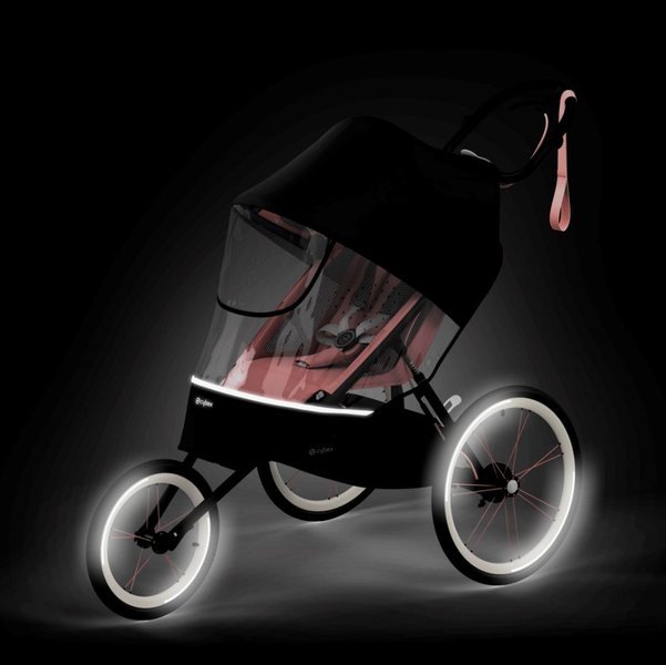 Cybex Avi Sport Collection All Black Sporta Ratiņi