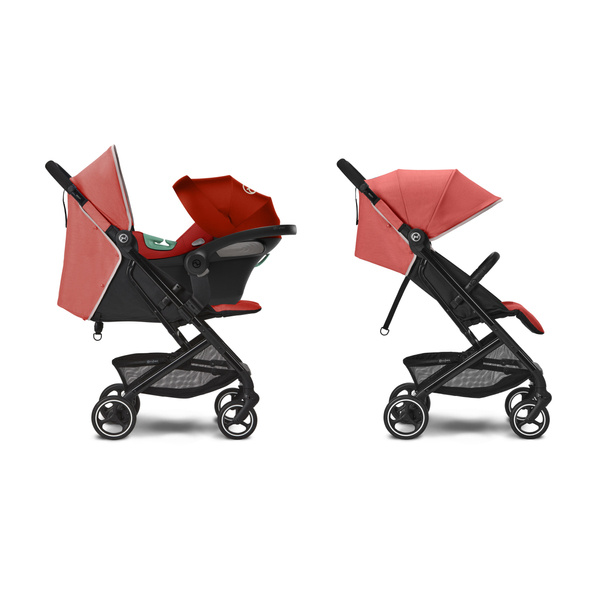 Cybex Beezy Hibiscus Red 2023 Sporta ratiņi