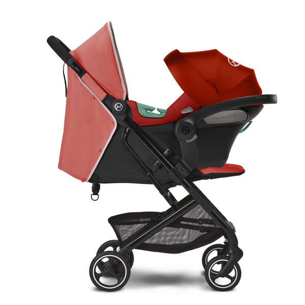 Cybex Beezy Hibiscus Red 2023 Sporta ratiņi