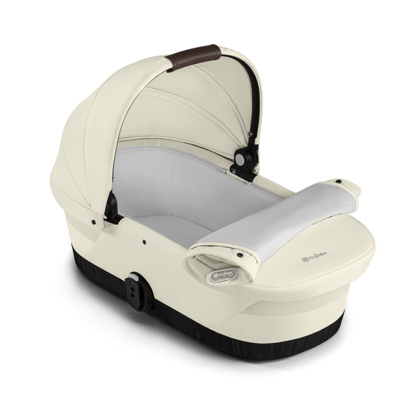 Cybex E-Gazelle S Seashell Beige Коляска для двойняшек