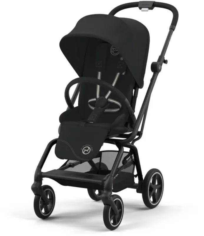 Cybex Eezy S Twist +2 Magic Black 2024 Pastaigu ratiņi