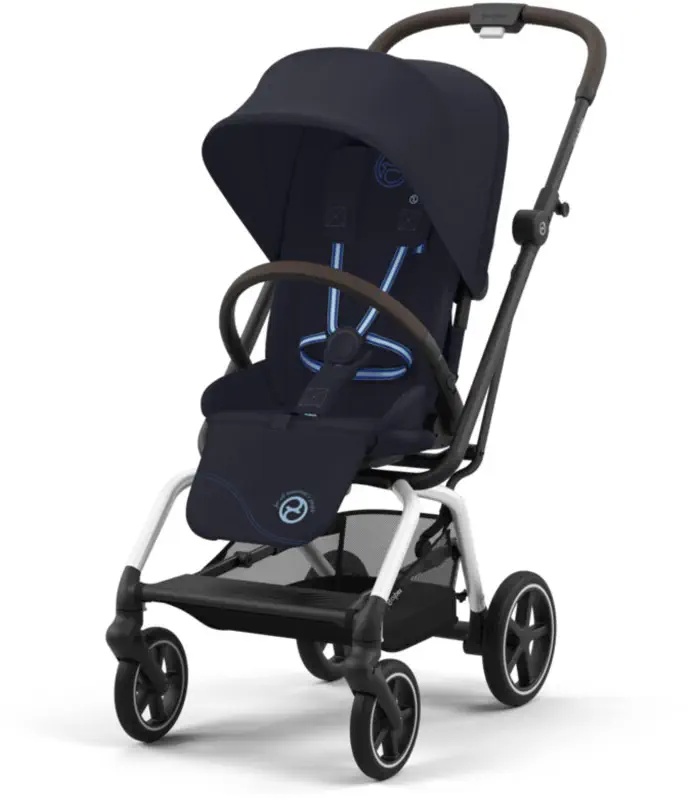 Cybex Eezy S Twist Plus 2 Dark Blue/Silver 2024 Pastaigu rati