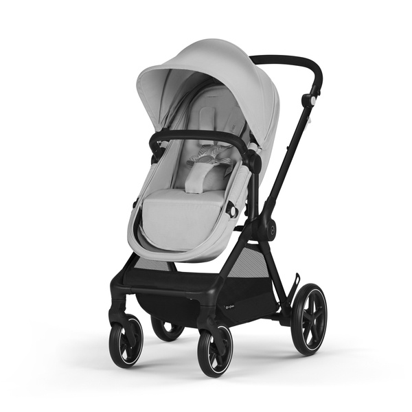 Cybex Eos Basic Lava Grey + Aton B2 I-size + Fiki Miki Матрас в люльку Детская коляска 3 в 1