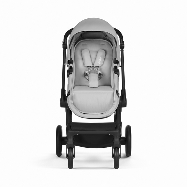 Cybex Eos Basic Lava Grey + Aton B2 I-size + Fiki Miki Матрас в люльку Детская коляска 3 в 1