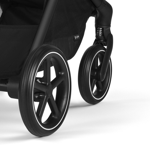 Cybex Eos Basic Moon Black + Aton B2 I-size + Fiki Miki Matracis kulbai Bērnu rati 3in1