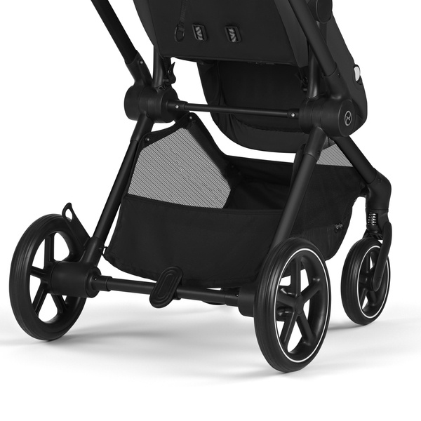 Cybex Eos Basic Moon Black + Aton B2 I-size + Fiki Miki Matracis kulbai Bērnu rati 3in1