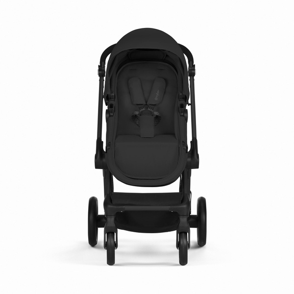 Cybex Eos Basic Moon Black + Aton B2 I-size + Fiki Miki Matracis kulbai Bērnu rati 3in1