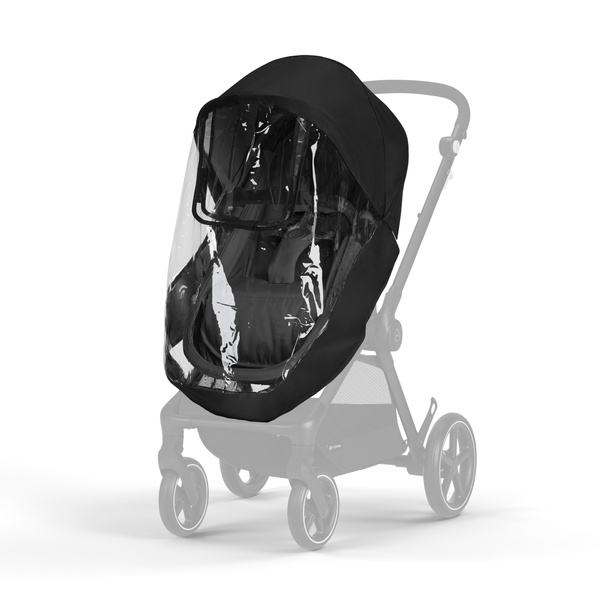 Cybex Eos Basic Moon Black + Aton B2 I-size + Fiki Miki Matracis kulbai Bērnu rati 3in1