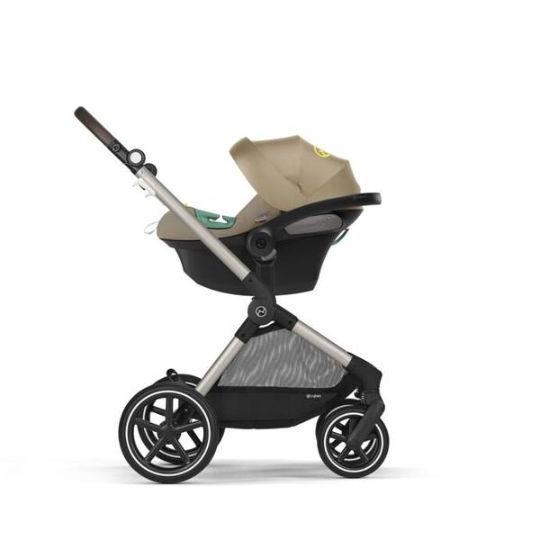 Cybex Eos Lux Seashell Beige/Taupe Bērnu rati 2in1