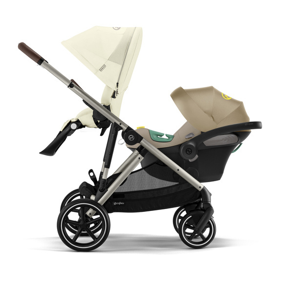 Cybex Gazelle S Seashell Beige/Taupe Dvīņu rati