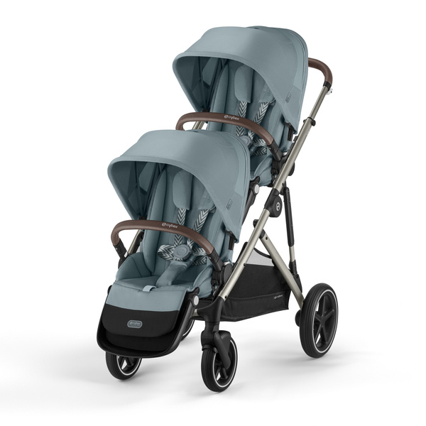 Cybex Gazelle S Sky Blue/Taupe Dvīņu ratiņi