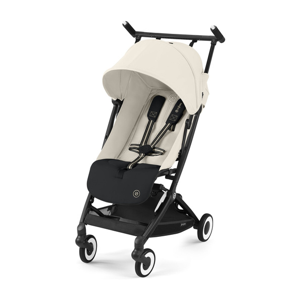 Cybex Libelle 2.0 Canvas White/Black Pastaigu rati