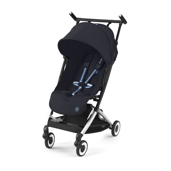 Cybex Libelle 2.0 Dark Blue Прогулочная коляска + Спальный мешок Cybex Snogga 2