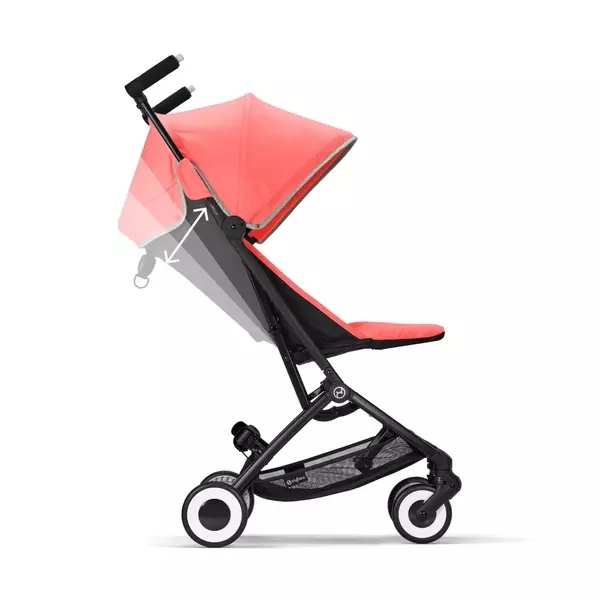 Cybex Libelle New Hibiscus Red 2023 Sporta rati + Bamperis