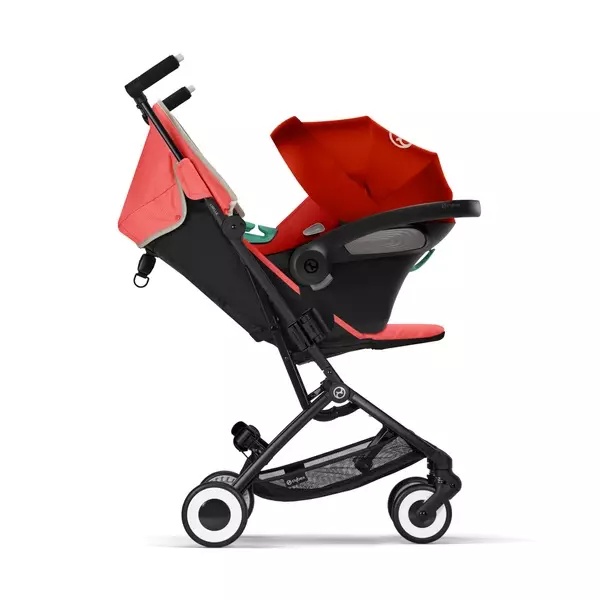 Cybex Libelle New Hibiscus Red 2023 Sporta rati + Bamperis