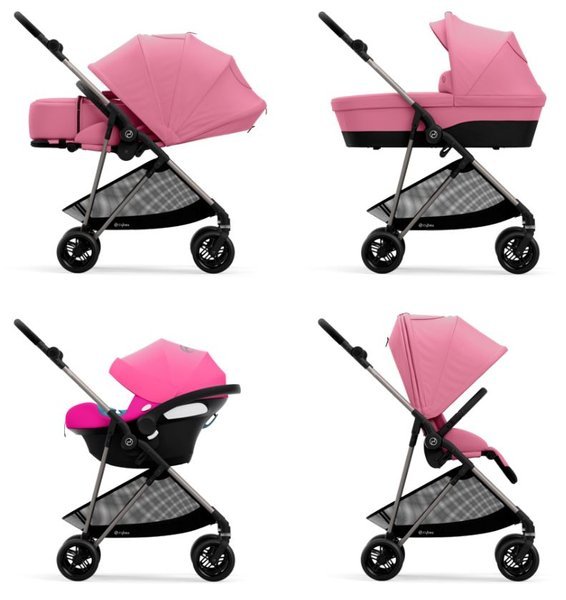 Cybex Melio 2.0 Gondola  Magnolia Pink