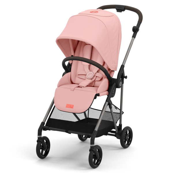 Cybex Melio 2024 Candy Pink Pastaigu rati