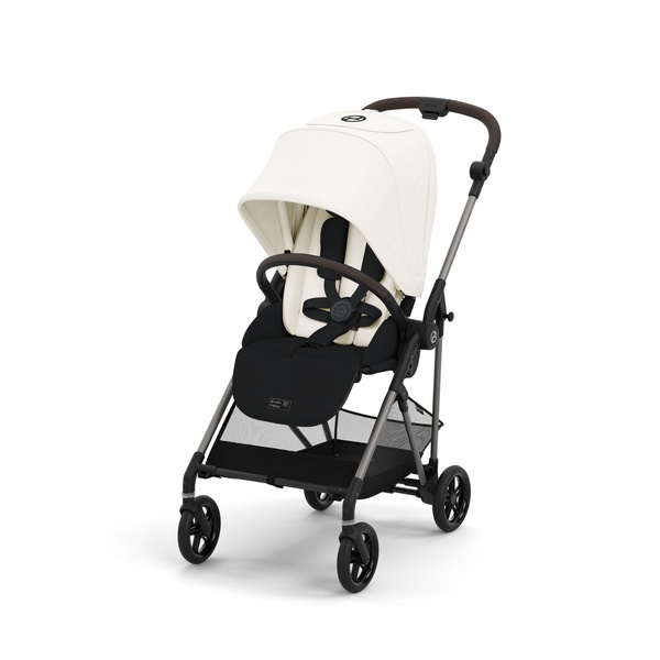 Cybex Melio 2024 Canvas White Прогулочная коляска