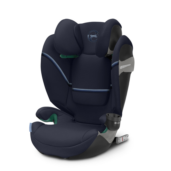 Cybex Solution S2 I-Fix Fotelik Samochodowy 15-50 kg Ocean Blue + Babysafe Nakładka Na Pas + BabySafe Ochraniacz Fotela