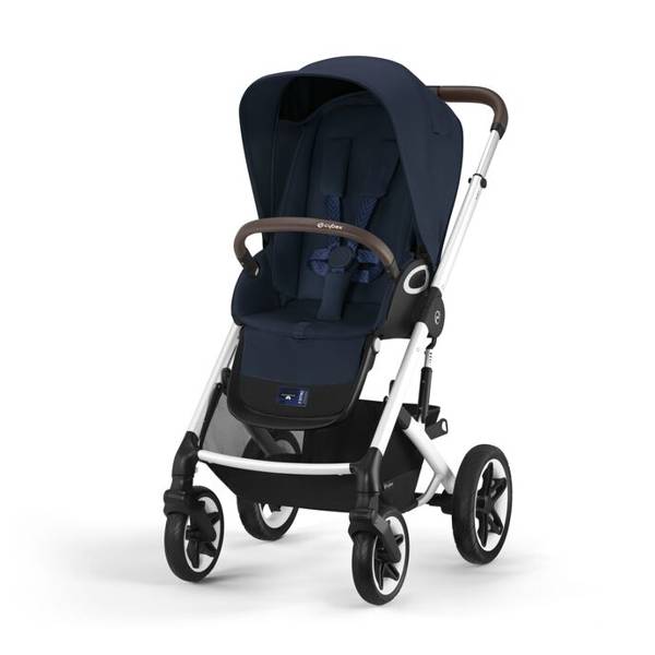 Cybex Talos S Lux Ocean Blue/Silver Детская коляска 2в1