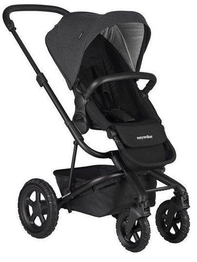 Easywalker Harvey 2 All-Terrain Night Black Sporta ratiņi