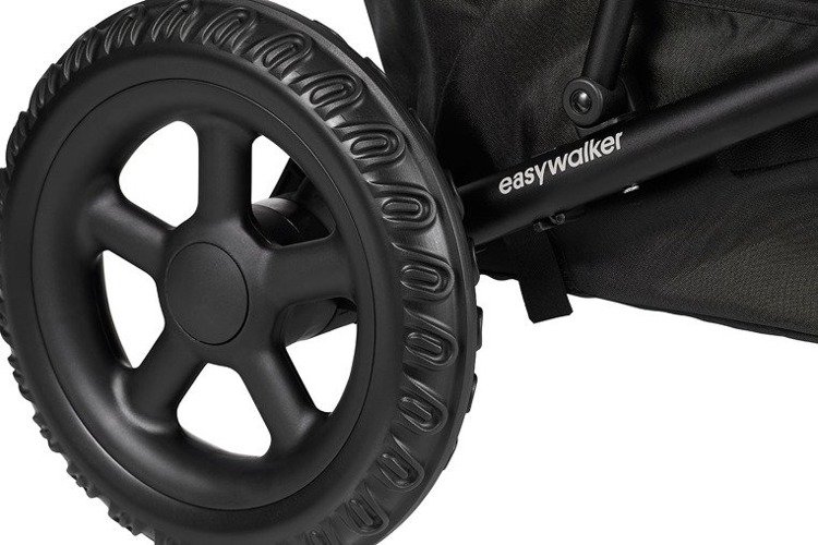 Easywalker Harvey 2 All-Terrain Night Black Sporta ratiņi