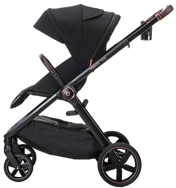 Espiro Only Way 210 Stylish black Pastaigu Ratiņi