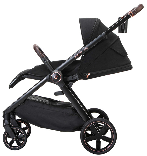 Espiro Only Way 210 Stylish black Pastaigu Ratiņi