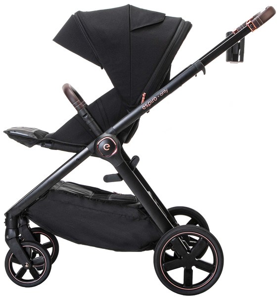 Espiro Only Way 210 Stylish black Pastaigu Ratiņi