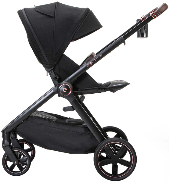 Espiro Only Way 210 Stylish black Pastaigu Ratiņi