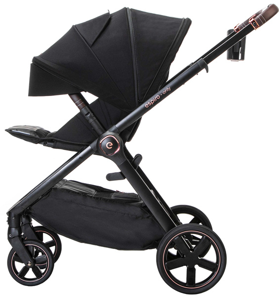 Espiro Only Way 210 Stylish black Pastaigu Ratiņi