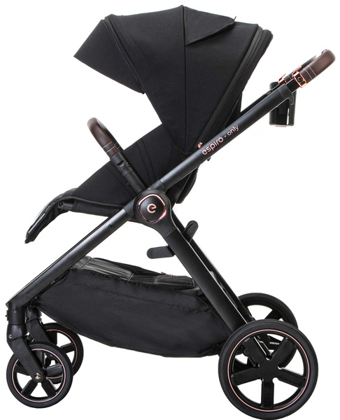 Espiro Only Way 210 Stylish black Pastaigu Ratiņi