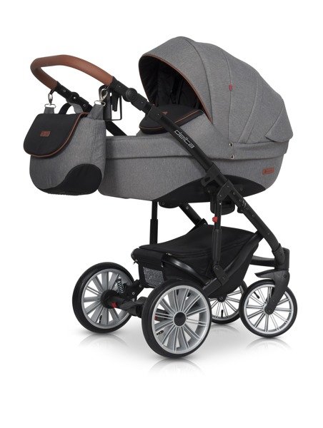 Euro-Cart Delta Anthracite Детская коляска 2в1