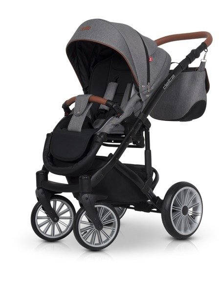 Euro-Cart Delta Anthracite Детская коляска 2в1