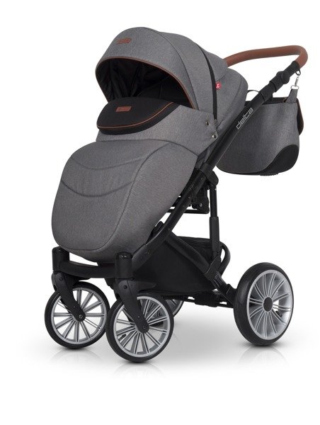 Euro-Cart Delta Anthracite Детская коляска 2в1