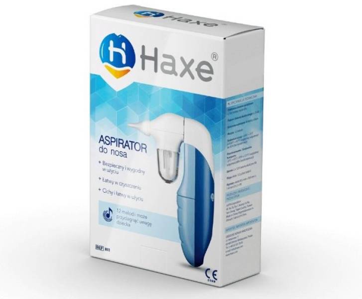 Haxe Aspirator Elektryczny Do Nosa Model NS1