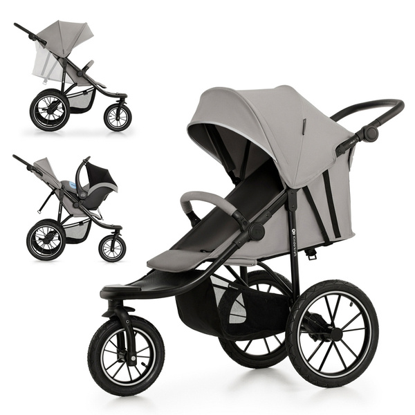 KinderKraft Helsi 2 Grey Спортивная Коляска для бега