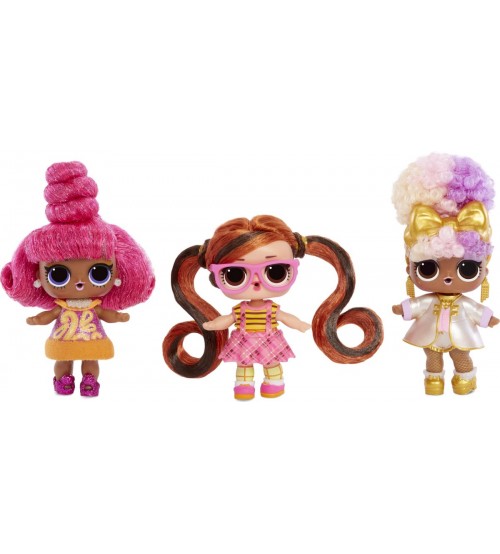 Lelle bumbā L.O.L Surprise Hairvibes Tots Series A dažādas 8 cm 564751