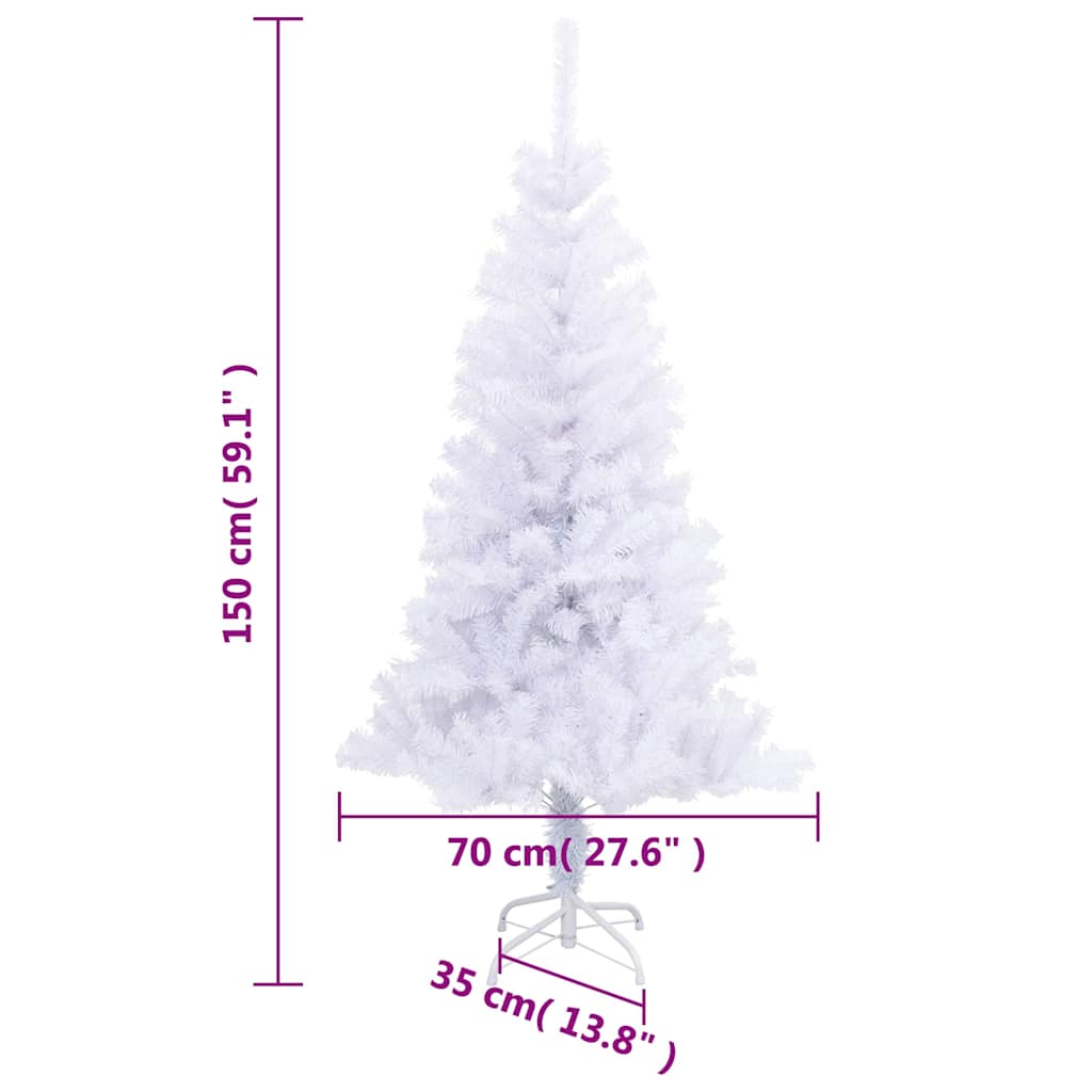 Mākslīgā Ziemassvētku Egle Ar Statīvu, 150 Cm, 380 Zari Vidaxl